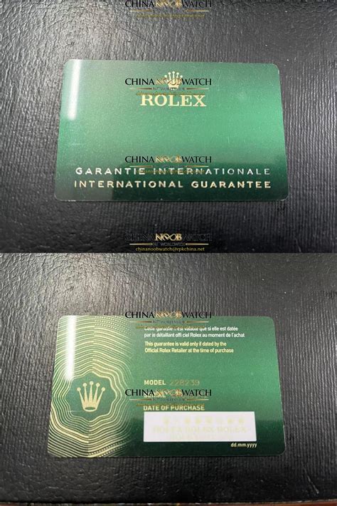 rolex international guarantee card|rolex guarantee card.